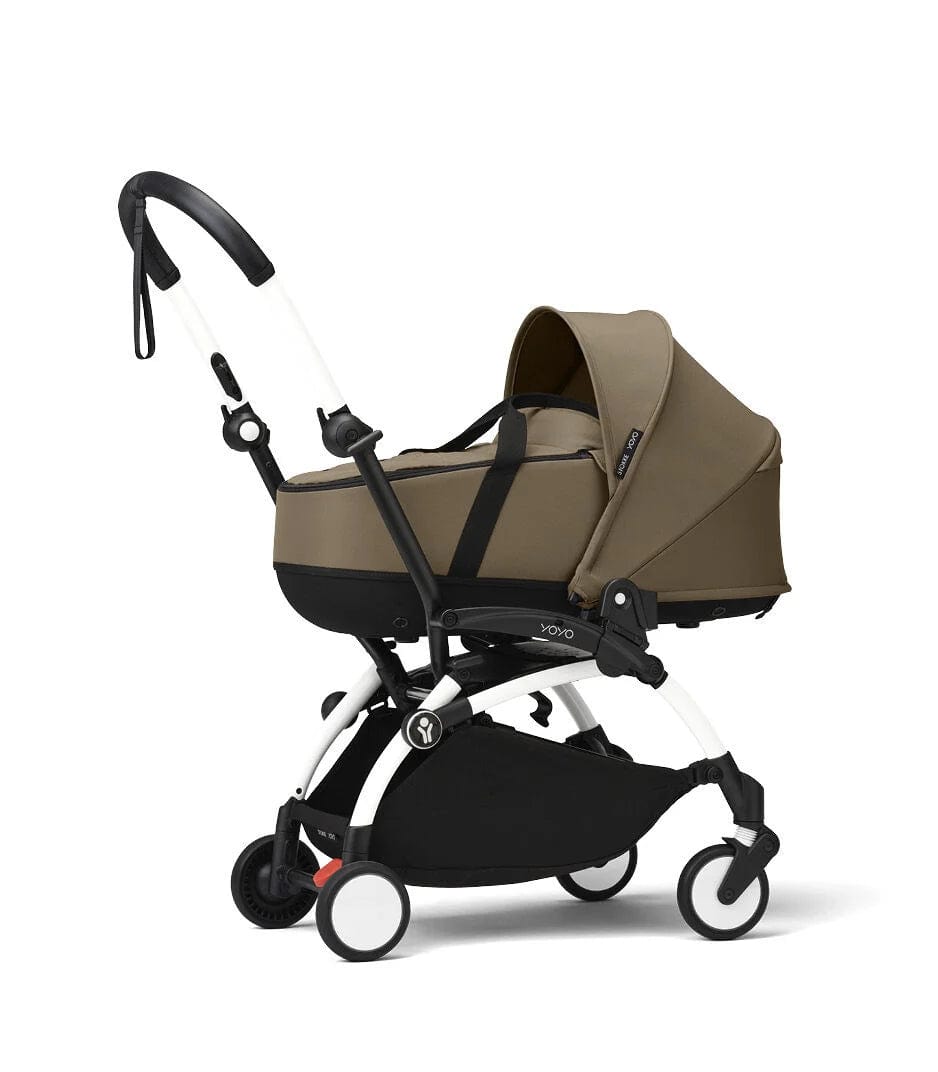 Stokke YOYO 3 Lightweight Travel Stroller with Bassinet - Compact Foldable Baby Pushchair for Airplane & City Use