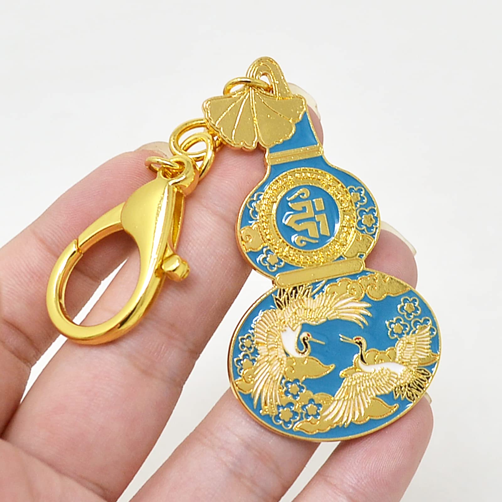 Feng Shui Health Protection Amulet Keychain W4949 - Bring Good Luck & Positive Energy for Home, Office & Travel