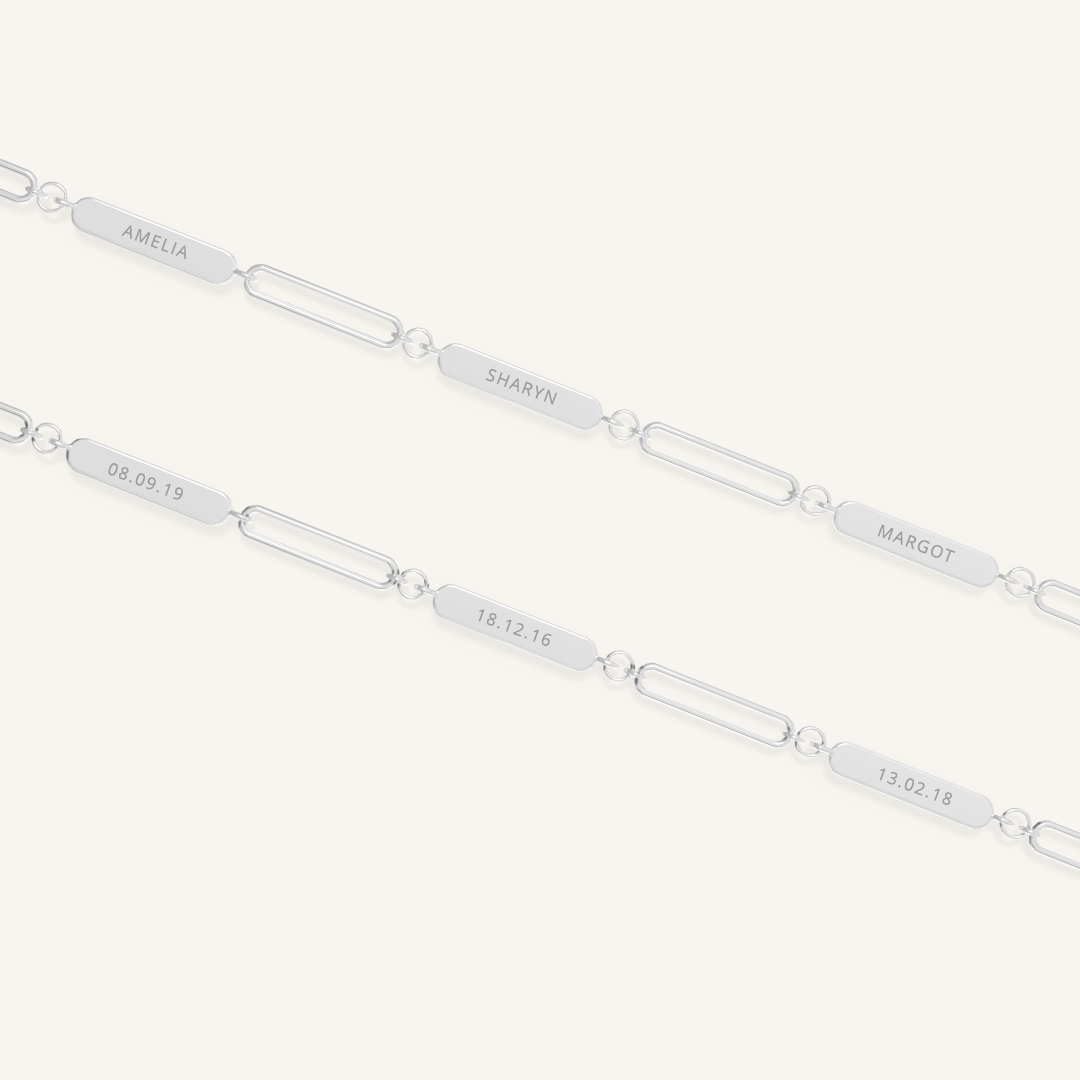 3-Panel Etch Chain Necklace for Women - Elegant Layered Pendant Necklace for Daily Wear & Special Occasions