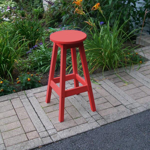Eco-Friendly Recycled Plastic Bar Stool - Durable & Sustainable Counter Height Stool for Kitchen, Bar & Outdoor Use - Perfect for Home, Restaurant & Patio Decor