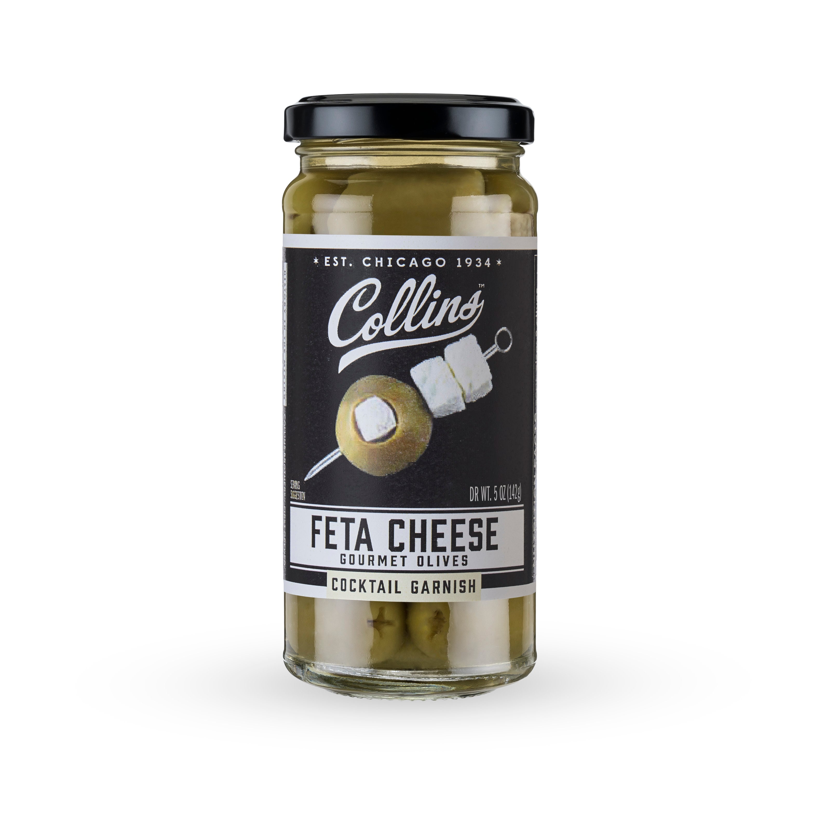 Premium Gourmet Feta Stuffed Olives 5 oz | Imported Mediterranean Appetizer | Perfect for Charcuterie Boards, Cocktail Parties & Greek Salad Toppings