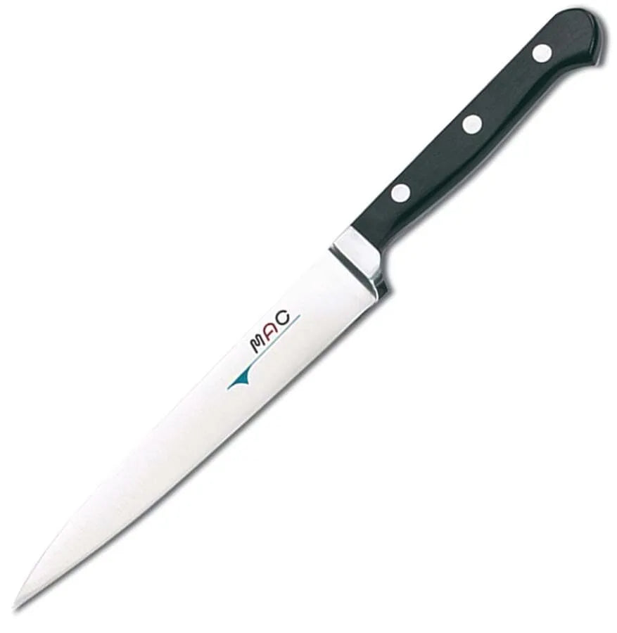 Flexible Fillet Knife for Mac - Sharp Stainless Steel Blade for Fish, Meat & Poultry - Perfect for Kitchen, Camping & Outdoor Cooking
