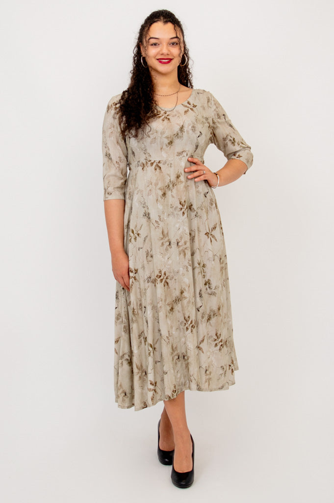 Elegant Coco Dress for Women - Soft Linen Bamboo Fabric - Perfect for Summer Outings, Beach Vacations & Casual Wear