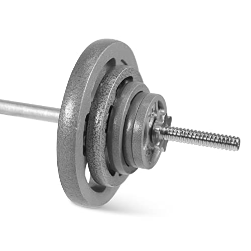 j. Barbell Set - 105LB in total