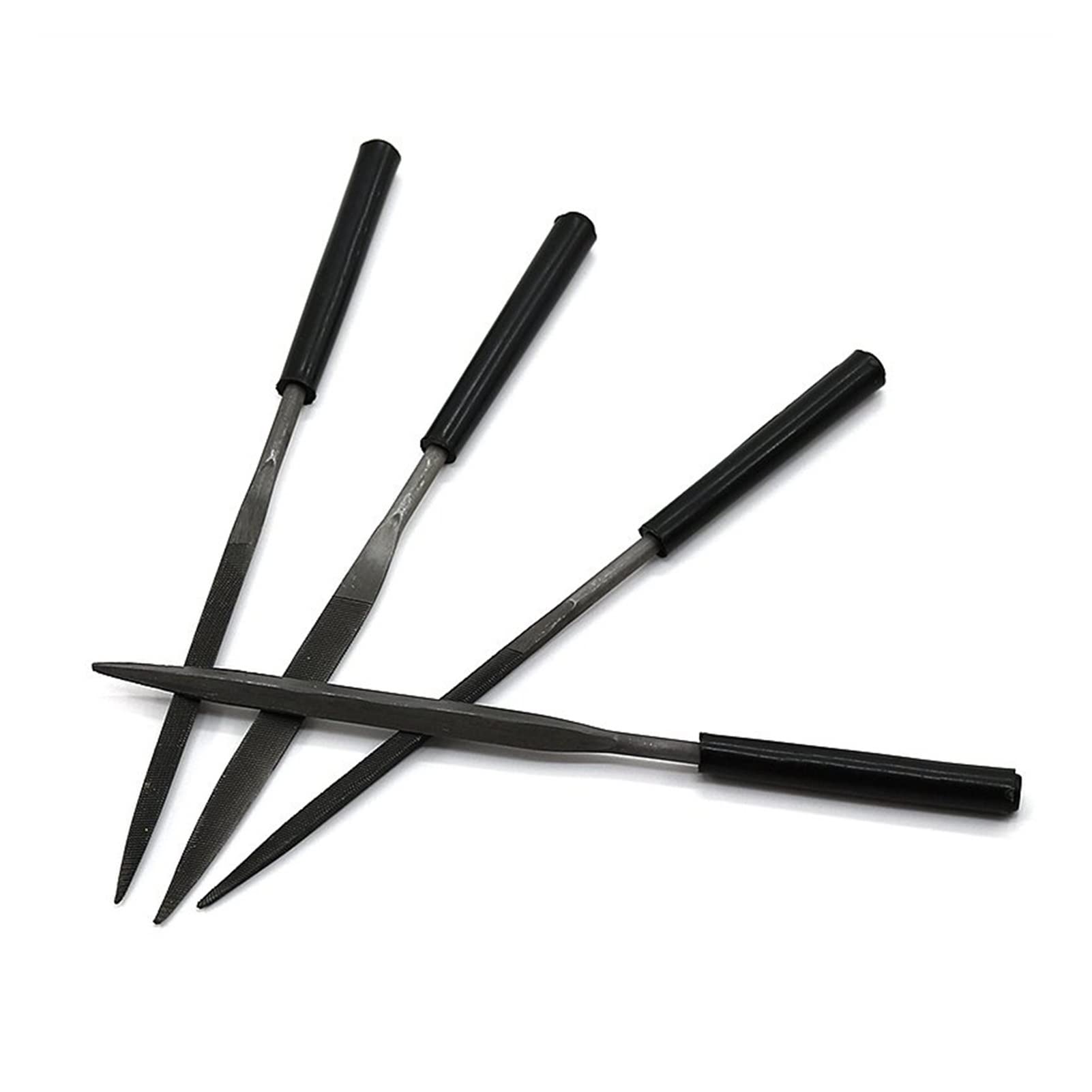 10pcs Needle File Set for Guitar Repair & Wood Carving - Saddle Nut Sharpening Tools