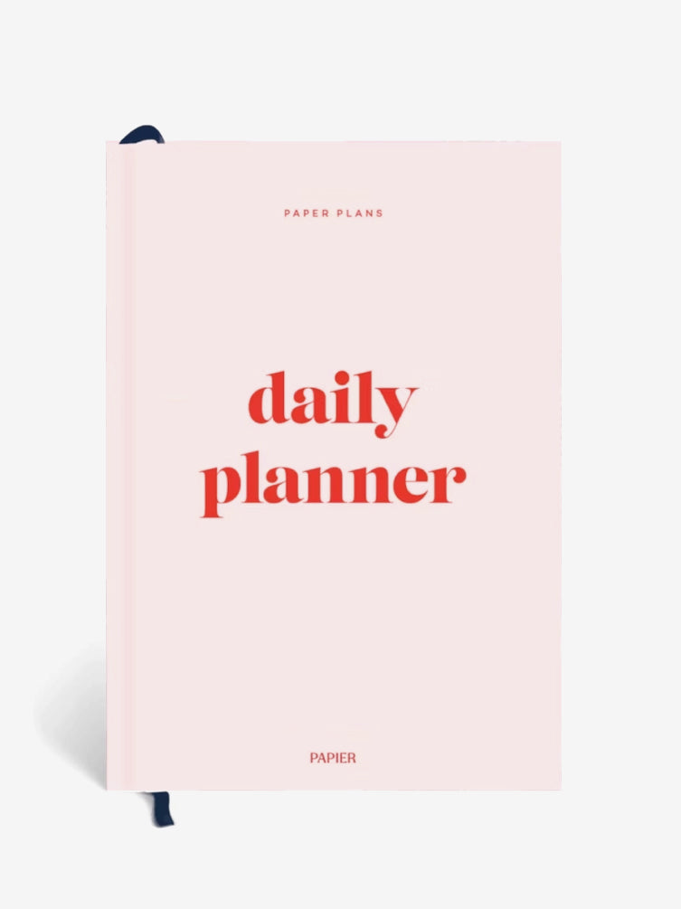 Undated Daily Planner Notebook - Premium Paper for Productivity & Organization | Perfect for Work, School & Personal Goal Setting