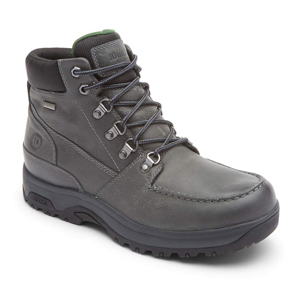Dunham Men's 8000 Works Moc Waterproof Boot - Comfortable Slip-Resistant Work Shoes for Construction, Hiking & Outdoor Activities