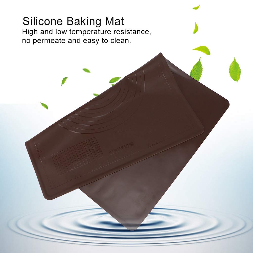 Non-Stick Silicone Baking Mat for Cakes, Bread & Pastries - Reusable Dough Pad for Home Kitchen & Restaurant Use - Perfect for Baking, Rolling Dough & Cookie Making