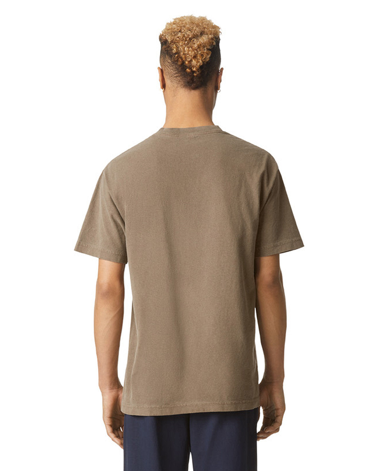 American Apparel 1301GD Unisex Garment Dyed T-Shirt | Soft Cotton Crewneck Tee for Men & Women | Perfect for Casual Wear, Layering & Everyday Outfits