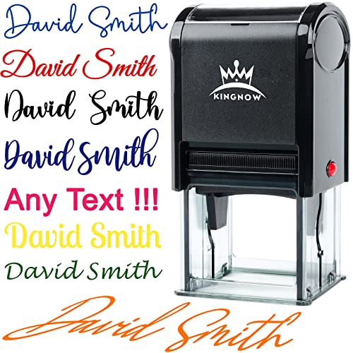 Self-inking Signature Stamp