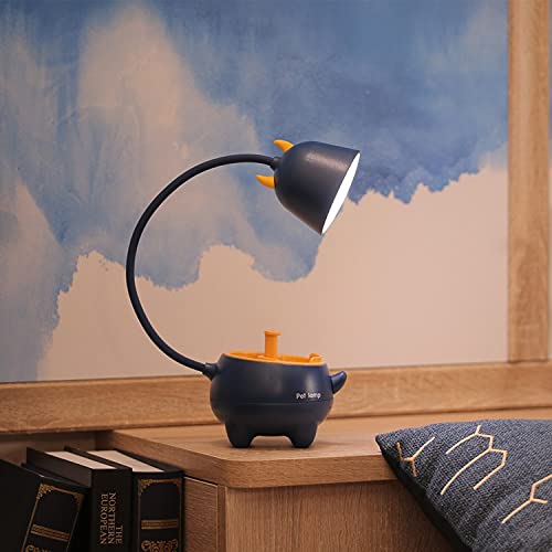 Smart Touch USB Charging LED Table Lamp - 3 Lighting Modes, Adjustable Brightness, Dimmable Desk Lamp for Home Office, Bedroom, Kids Room | Perfect Gift for Children & Students (Calf Color)