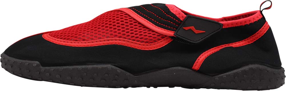 NORTY Wave Aqua Sock Water Shoes for Men - Quick-Dry Swim Beach Shoes with Drainage Holes - Lightweight Water Socks for Swimming, Surfing, Kayaking & Beach Walking