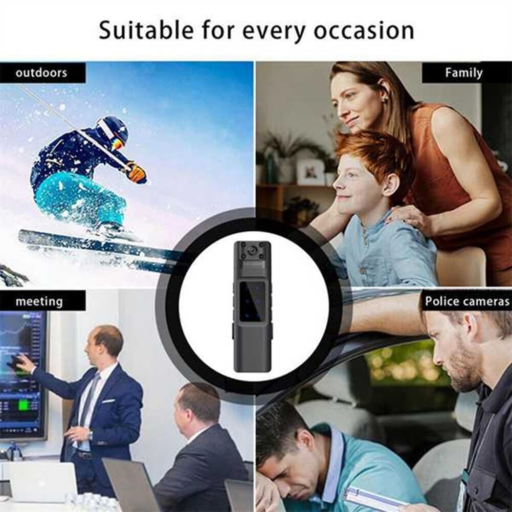 Osmond 2 Pack HD 1080P Mini Spy Camera with Night Vision - Portable Wearable Body Camera with WiFi, Easy Installation - Perfect for Home Security, Nanny Cams & Covert Surveillance