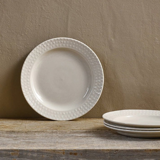 Premium Cream Ela Plates - Elegant & Durable Dinnerware Set for Home, Restaurants & Parties - Perfect for Everyday Use, Fine Dining & Special Occasions