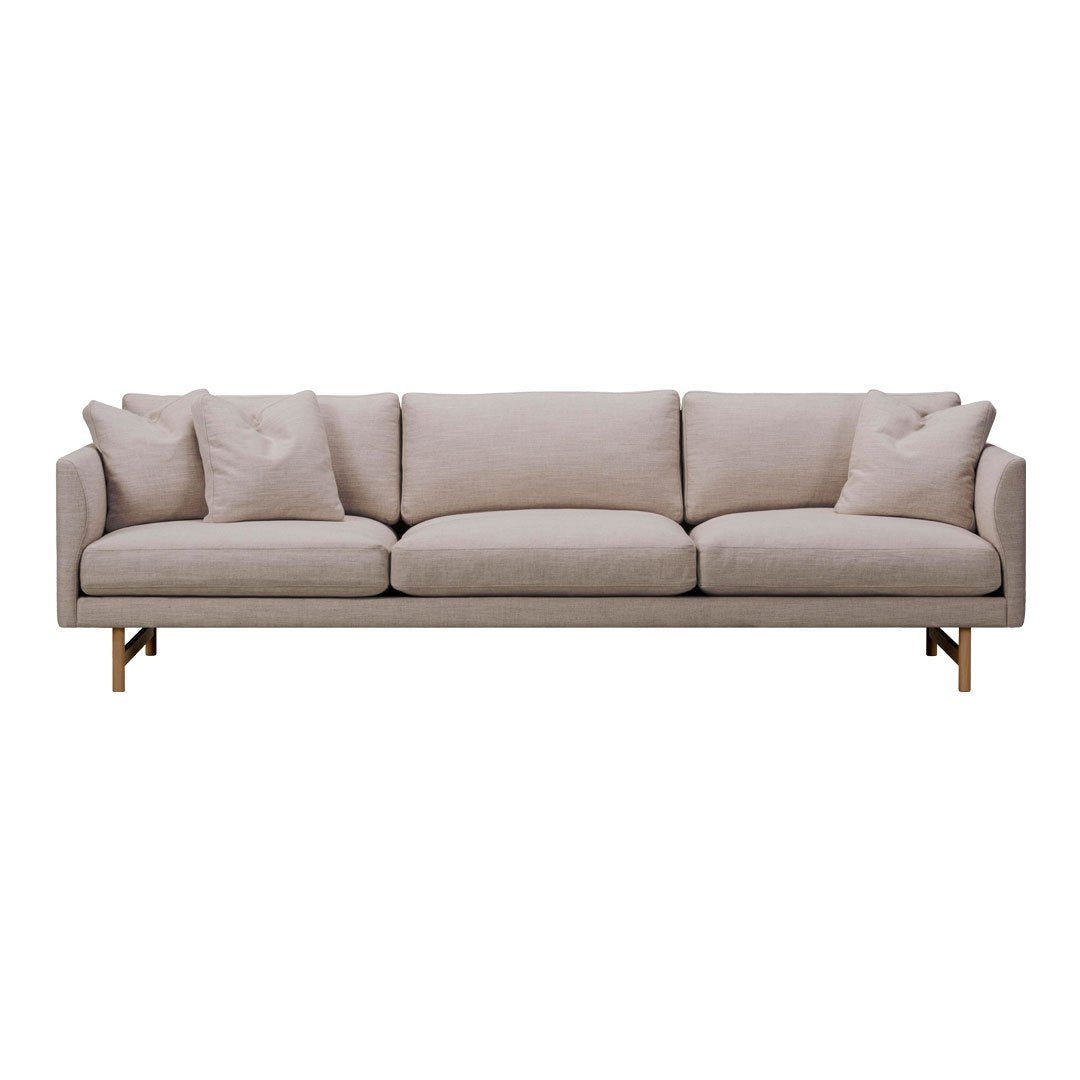 Calmo Sofa 80 - 3 Seater Modern Living Room Couch with Sturdy Wood Base - Perfect for Family Gatherings & Relaxing in Your Home