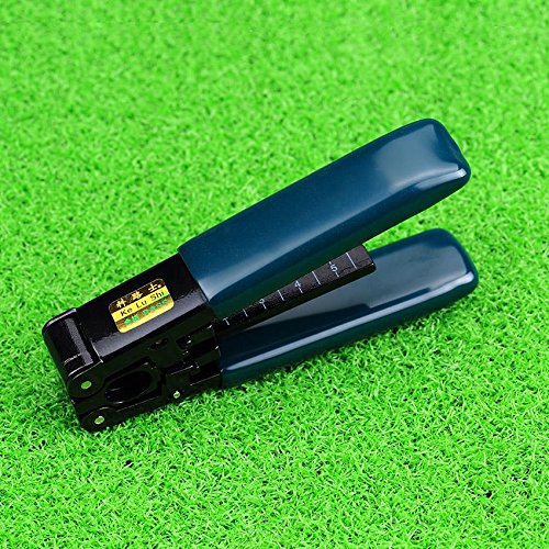 19-in-1 Fiber Optic Tool Kit with 6C Cleaver, Power Meter & Cable Tester - Professional Fiber Welding, Stripping & Testing Tools for Network Installation & Maintenance