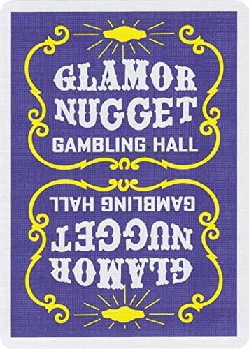 Premium Glamor Nugget Playing Cards - Elegant & Durable Poker Deck for Magic Tricks, Card Games, and Casino Nights | Perfect for Parties, Family Gatherings, and Professional Performances