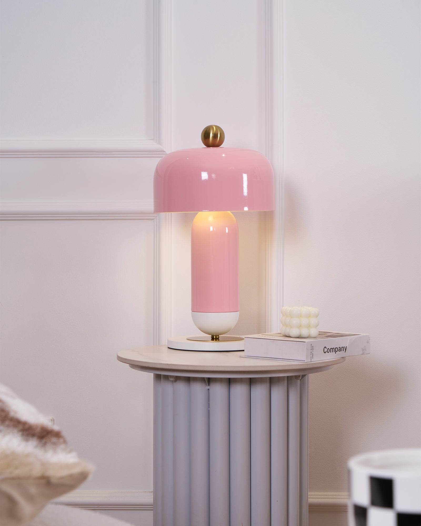 Modern Lulu Table Lamp - Adjustable LED Desk Light for Home Office, Bedroom & Study - Warm White & Cool White Dimmable Lighting for Reading, Working & Relaxing