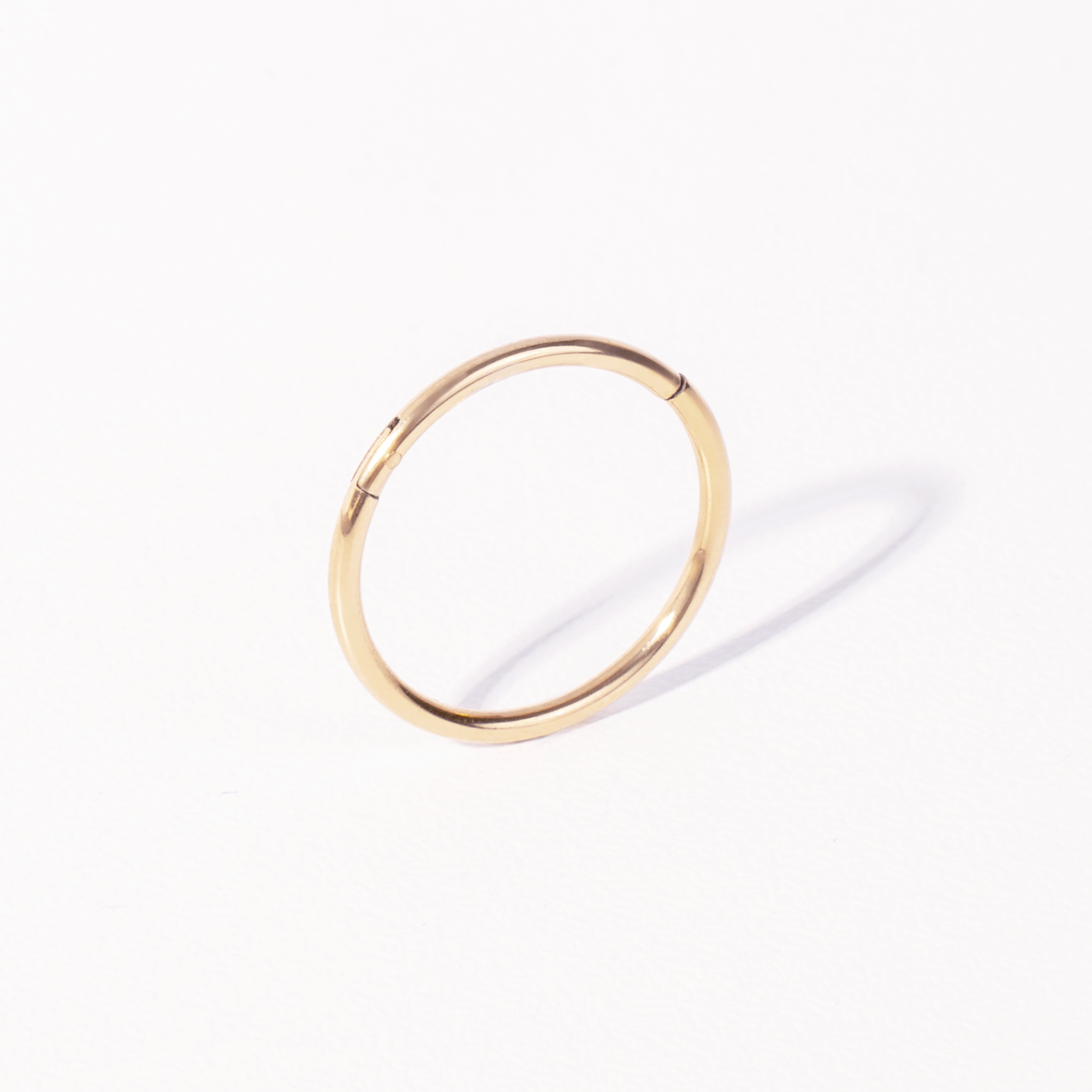 Svelto 10mm Infinite Hoop Earrings for Women - Sterling Silver Small Circle Earrings for Everyday Wear, Gift & Special Occasions