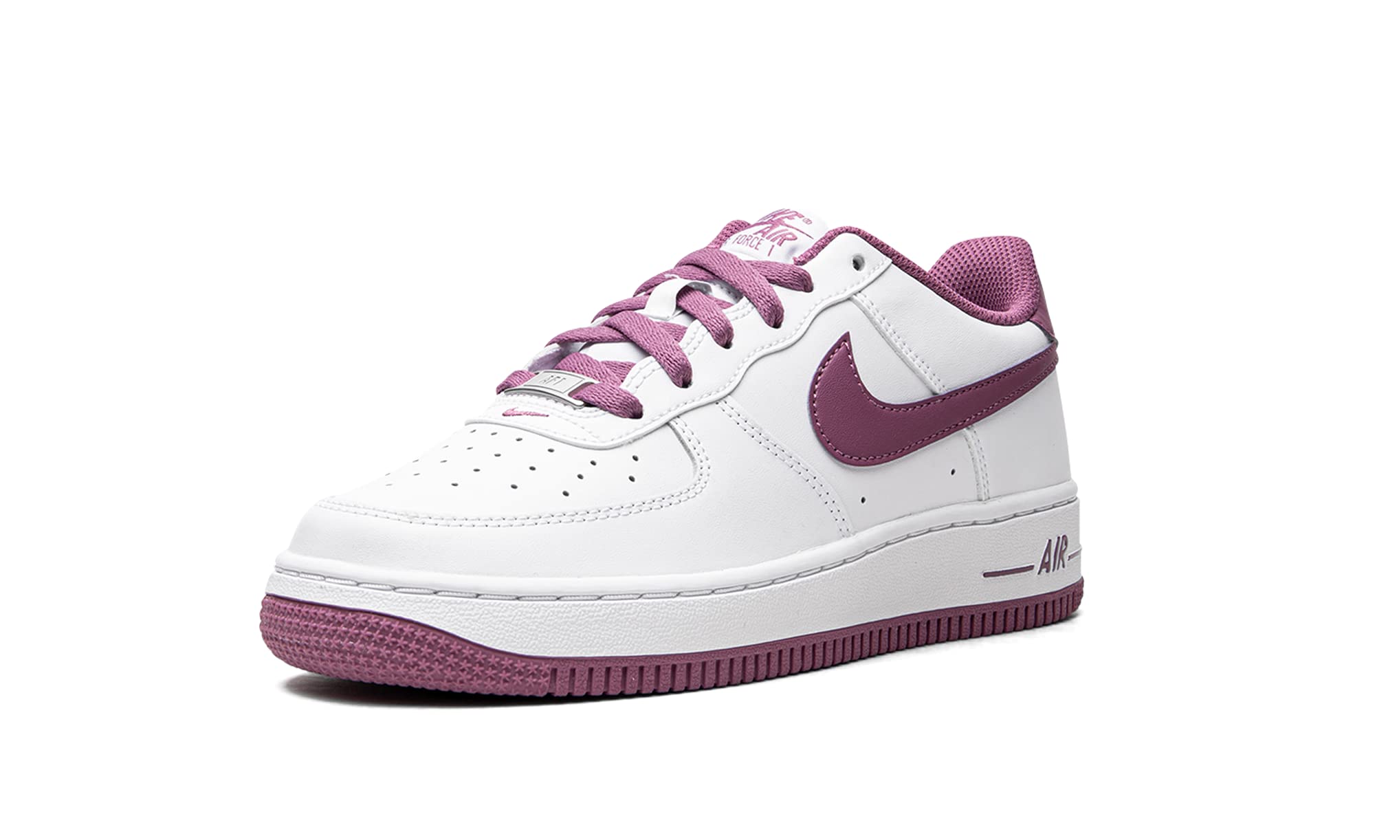 Nike Youth Air Force 1 Low DH9600 101 White Mauve Sneakers - Boys & Girls Casual Shoes for School, Sports & Everyday Wear - Size [Specify Size]