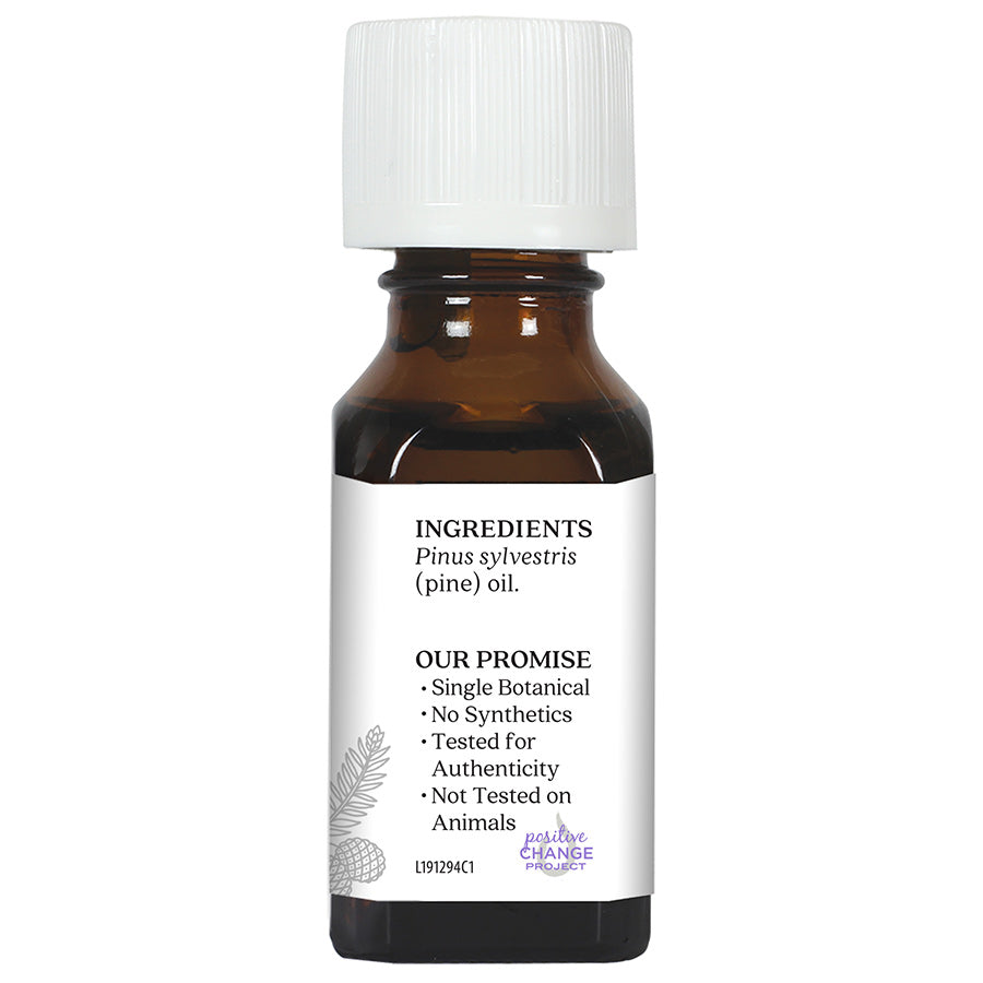 Pure Pine Essential Oil .5 oz (15ml) - 100% Natural Aromatherapy Oil for Diffusers, Massage & Relaxation