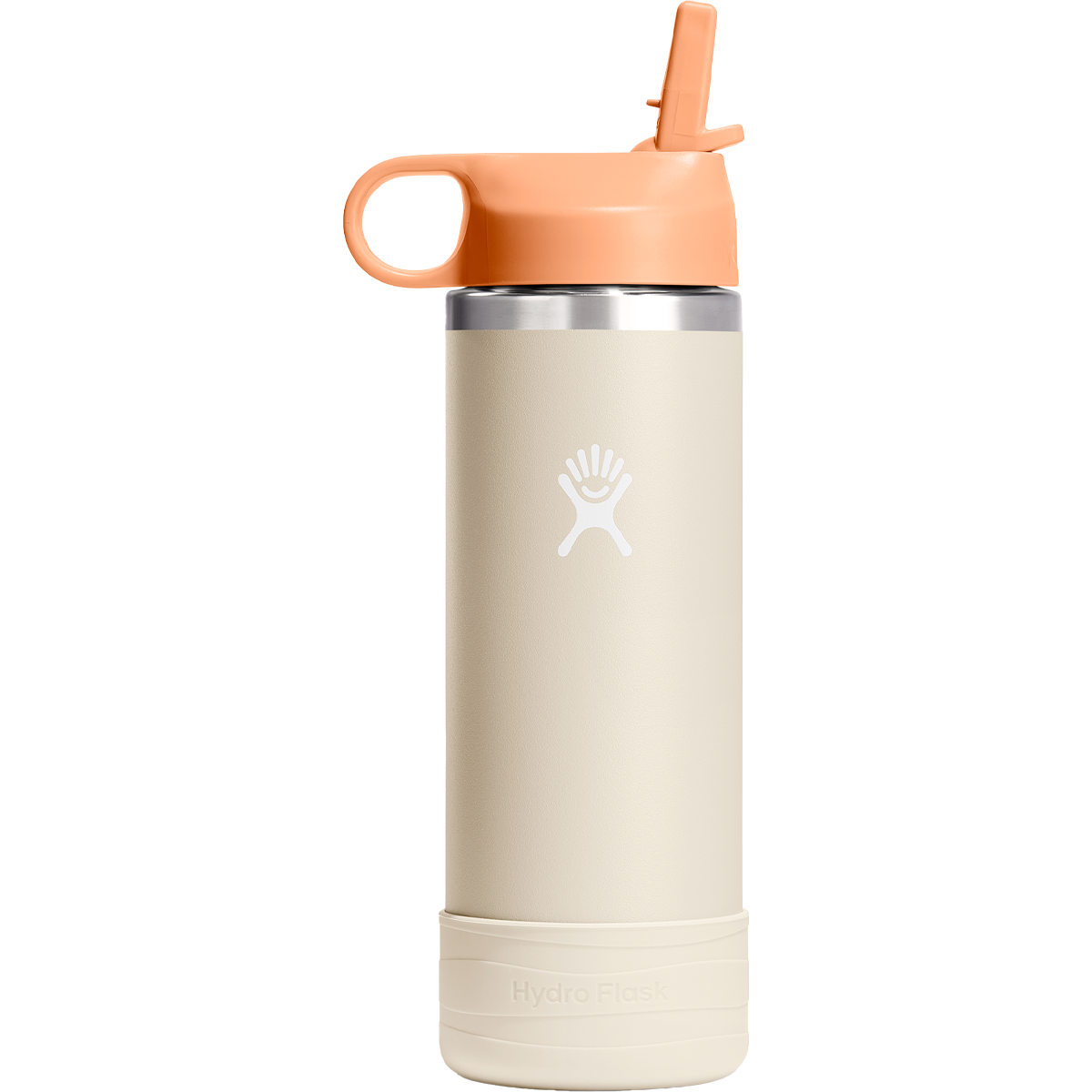 18 oz Kids Wide Straw Lid & Boot - BPA-Free Spill-Proof Water Bottle for School, Sports & Outdoor Activities