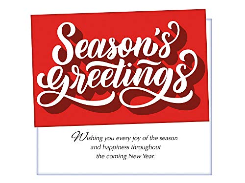 Red Seasons Greetings