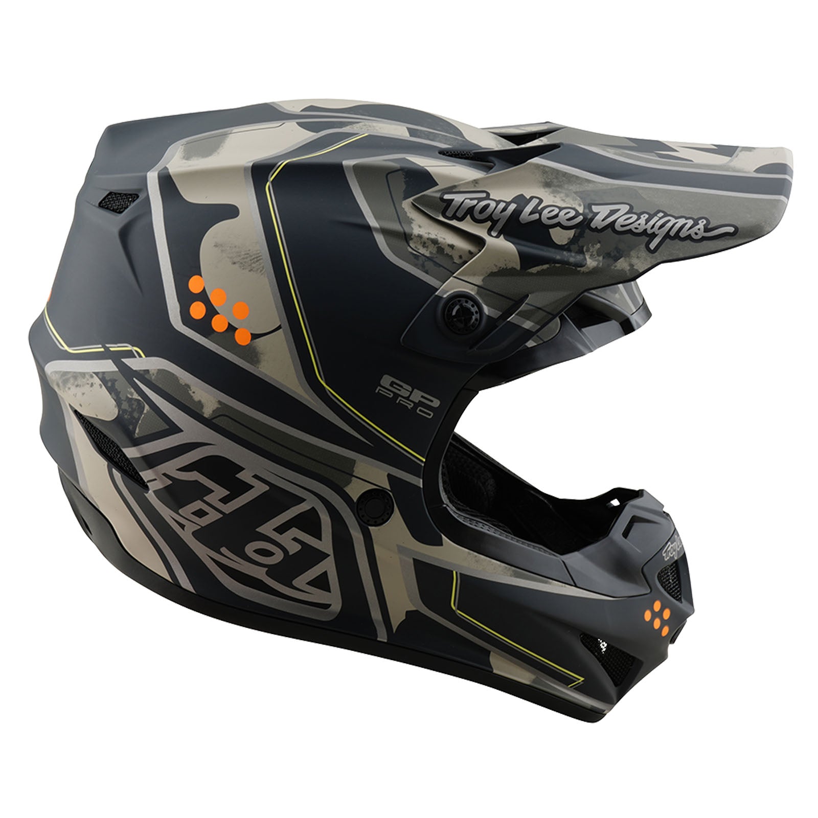 GP Pro Helmet Trooper Black / Caper - Premium Motorcycle Helmet for Men & Women - DOT & ECE Certified - Ideal for Street Biking, Commuting & Road Trips