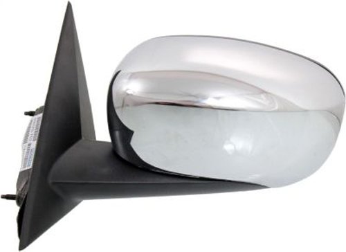 Chrysler 300 Dodge Charger Magnum Heated Side Mirror Replacement - Driver Side Chrome Power Mirror with Defrost Function | Perfect for Winter Driving & Enhanced Visibility