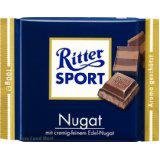 Ritter Sport Milk Nougat Praline Chocolate Bars - 13 Count Pack - Perfect for Gifts, Snacking & Desserts