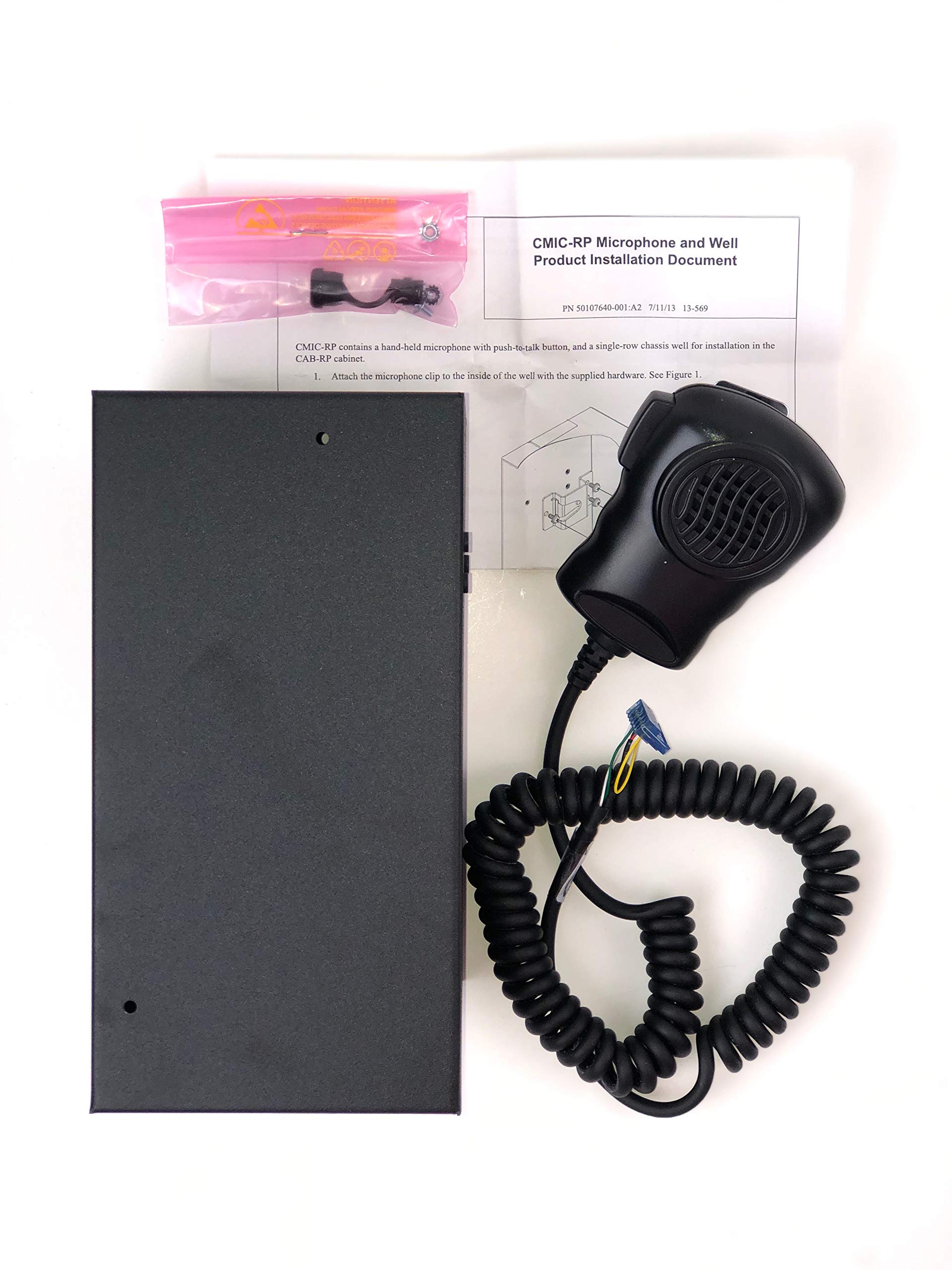 Notifier CMIC-RP Microphone with Well for CAB-RP Cabinet - Fire Alarm System Accessory for Commercial Buildings & Industrial Facilities