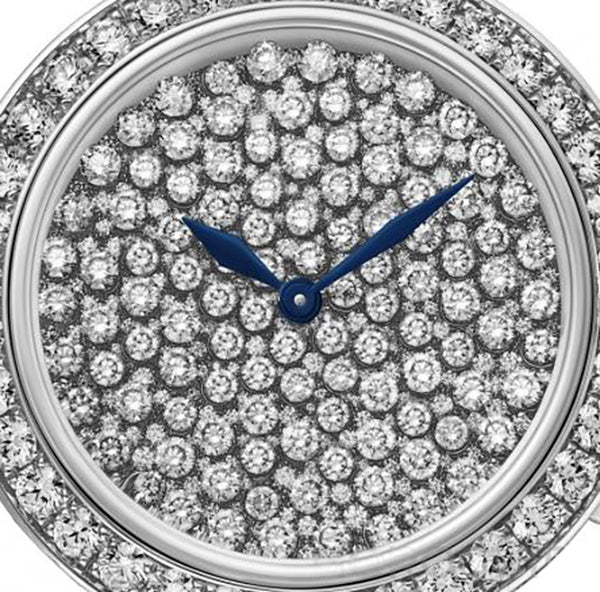 Cartier Pasha 35mm White Gold Diamond Ladies Watch - Luxury Women's Timepiece for Formal Events & Special Occasions