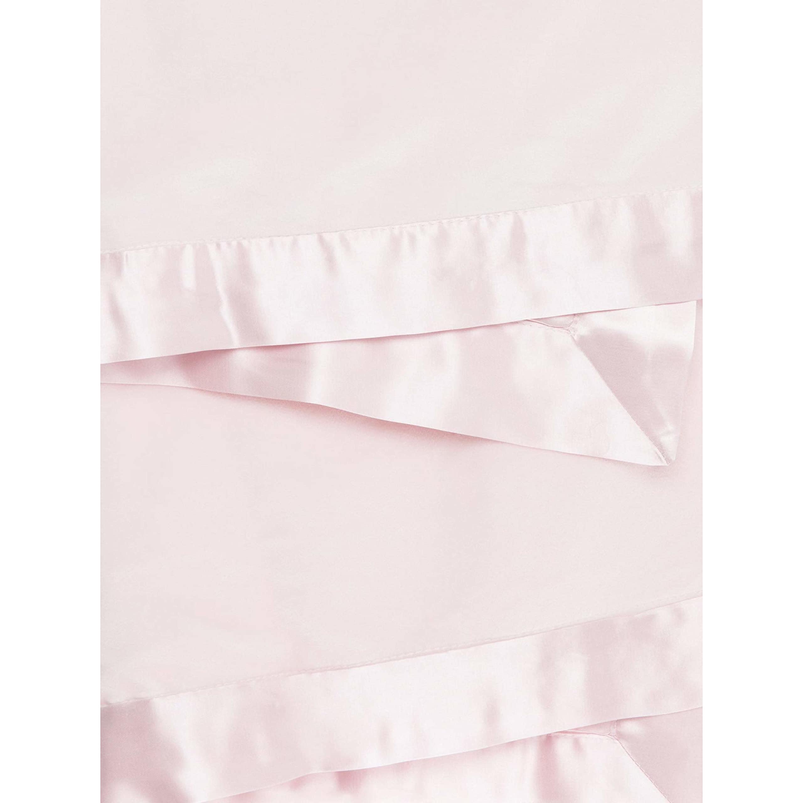Little Giraffe Baby Blanket - Ultra Soft Velvet Blanket with Luxurious Satin Trim - Perfect for Strollers, Swaddling & Nursery - Newborn Essentials & Baby Shower Gift - 29x35 Inches - Pink