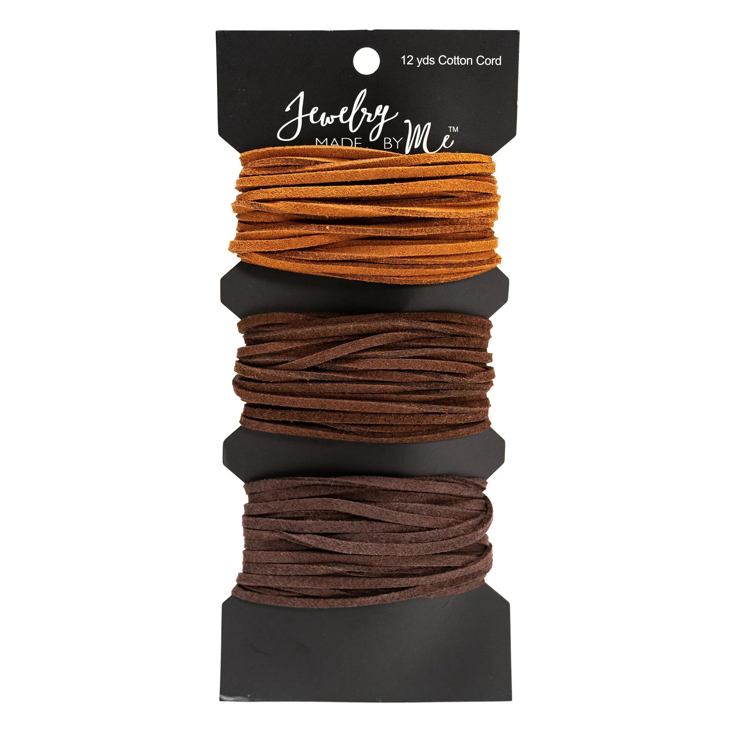 Premium Sueded Cording Rope - 12 Yards (36 Feet) for DIY Crafts, Home Decor, Macrame & Jewelry Making - Soft & Durable Decorative Cord for Gift Wrapping, Scrapbooking & Party Decorations