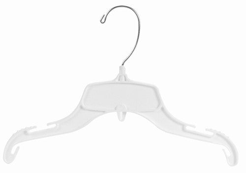 Durable Kids Plastic Clothes Hangers - Unbreakable Children's Wardrobe Organizers for Shirts, Dresses & Coats - Perfect for Home, Nursery & Daycare Use