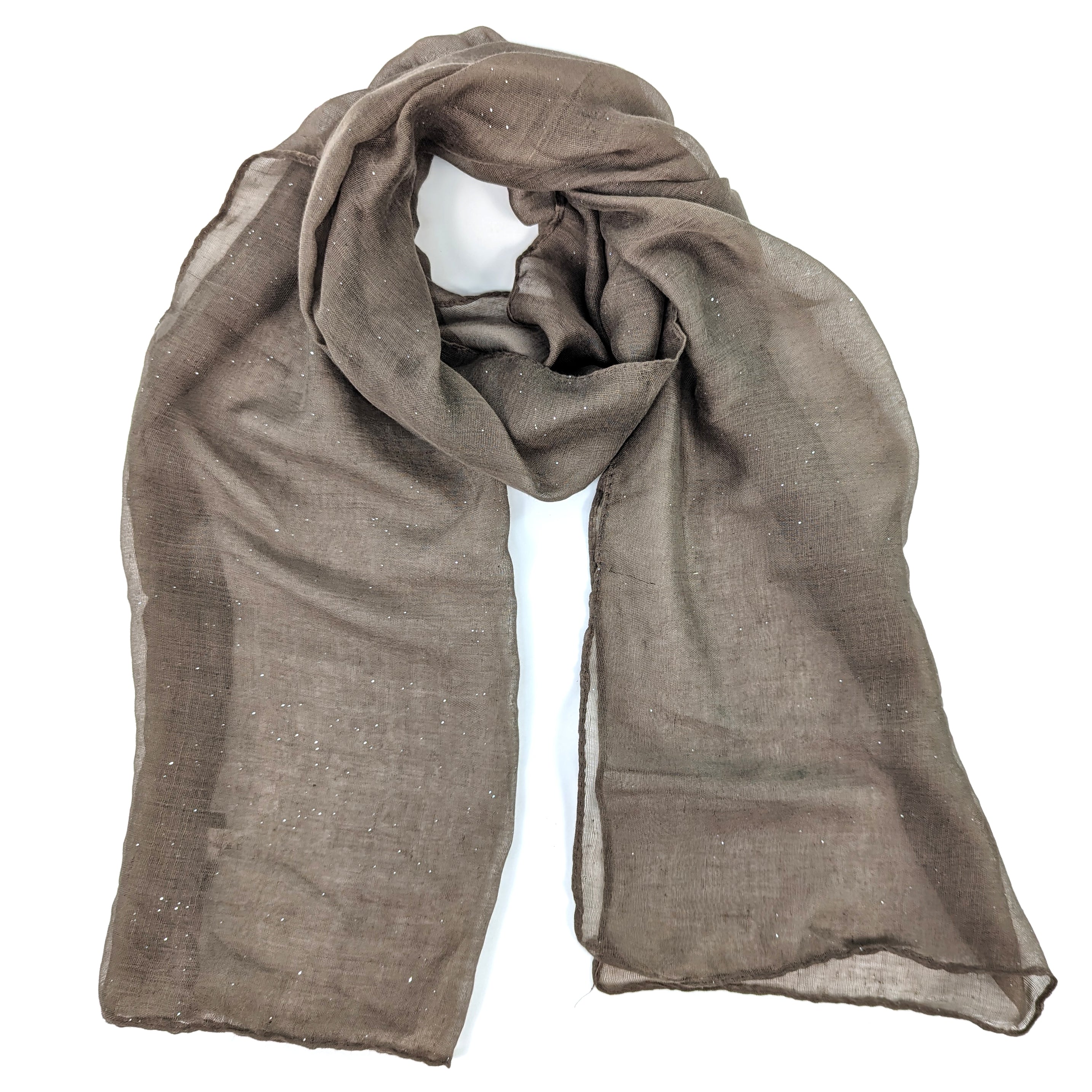 Viano Sparkle Scarf for Women - Elegant Glitter Fashion Accessory for Party, Wedding & Evening Events