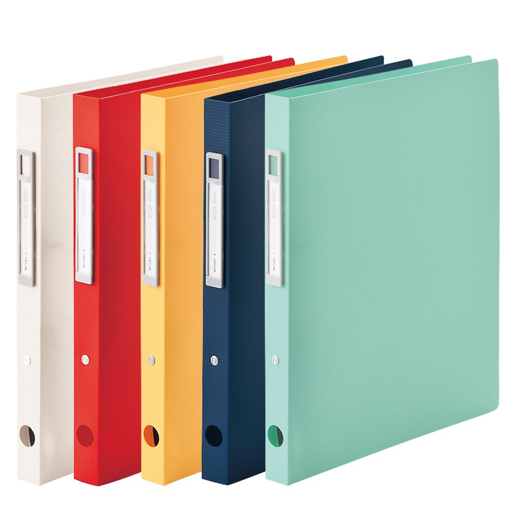 Lihit Lab A4 2-Hole Ring File - Light Green for Office & School