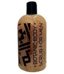 Greenwich Bay Trading Company Exfoliating Body Scrub for Men - Natural Botanic Skincare with Shea Butter & Essential Oils | Post-Workout & Shower Use for Smooth Skin