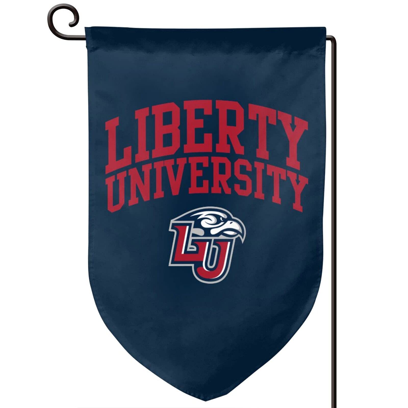 Liberty University Garden Flag - Double Sided Outdoor/Indoor Banner for Home, Yard & Garden Decor | Perfect for College Pride, Seasonal Displays & Front Porch Decorations
