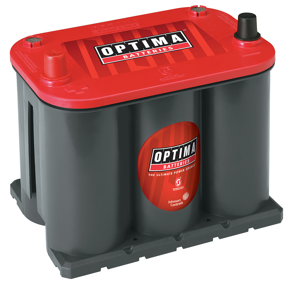 Optima 25 Red Top Starting Battery - High-Performance Car Battery for Reliable Engine Starts | Ideal for Trucks, SUVs, and Off-Road Vehicles