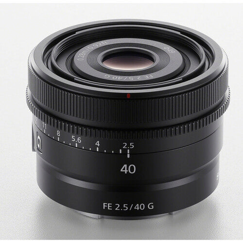 Sony FE 40mm f/2.5 G Full Frame Compact Prime Lens for Portrait, Street & Travel Photography - Perfect for Sony Alpha Mirrorless Cameras