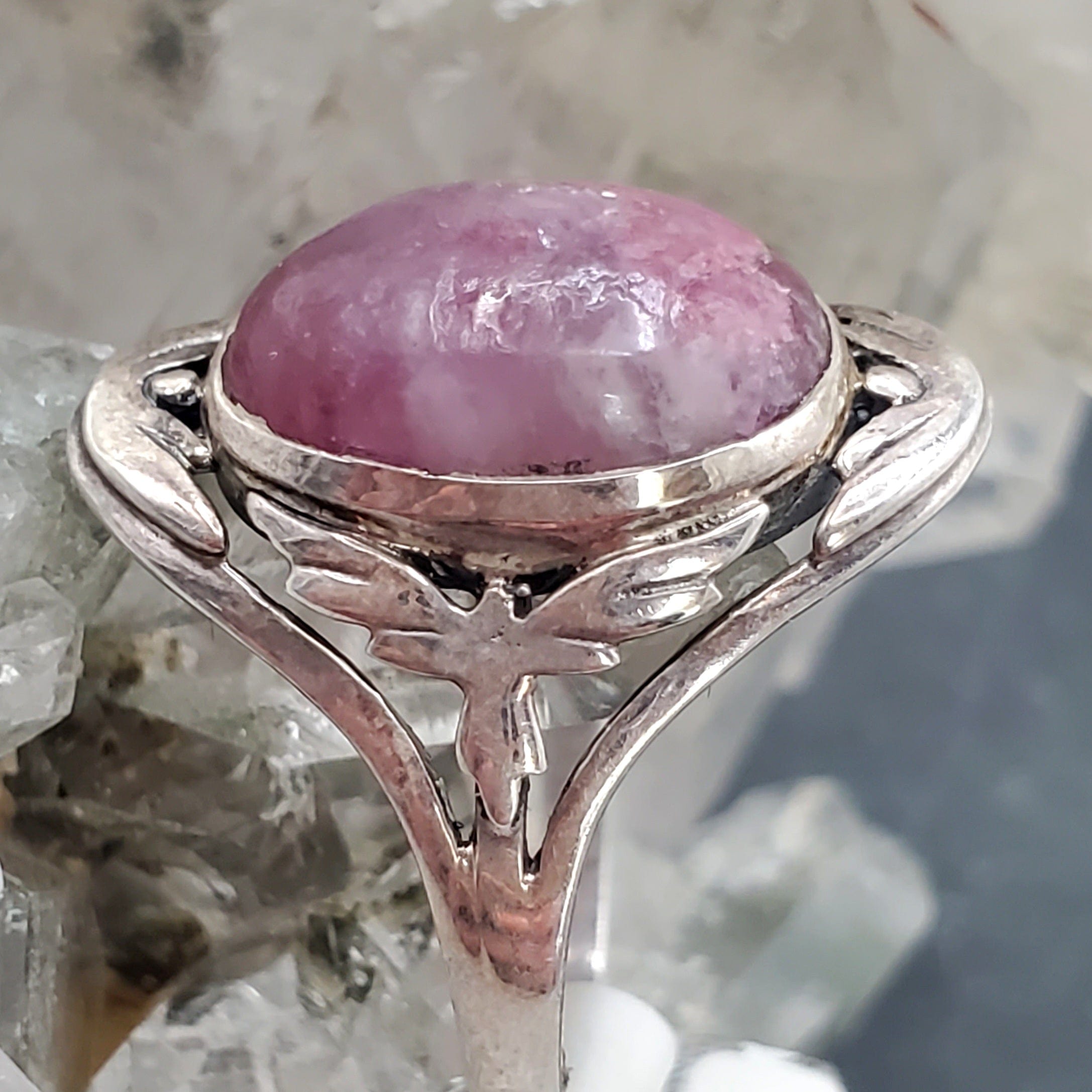 Canadian Rossmanite .925 Sterling Silver Ring - Size 8.5 - Elegant Jewelry for Women, Perfect for Weddings, Anniversaries & Special Occasions
