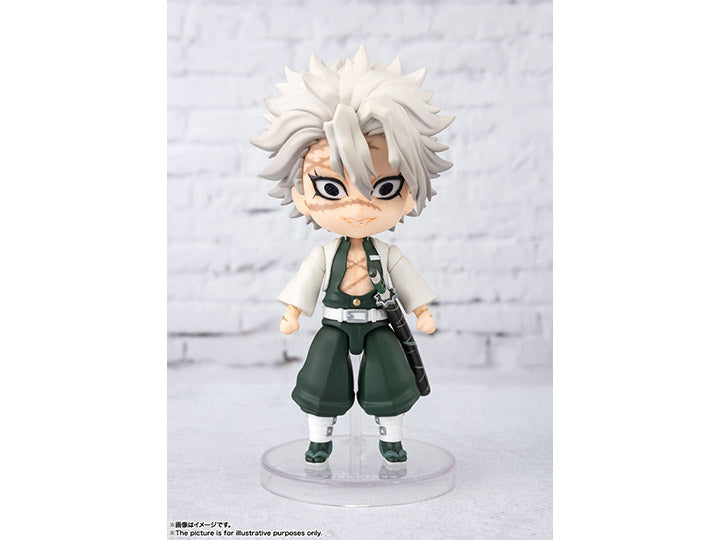 Bandai Figuarts Mini Demon Slayer Kimetsu no Yaiba Sanemi Shinazugawa Action Figure #024 - Collectible Anime Toy for Display & Gifts