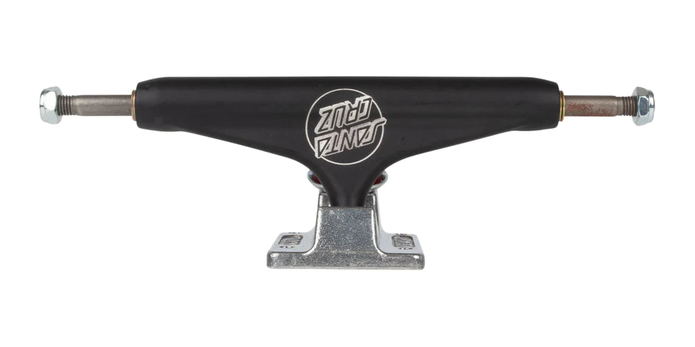 Santa Cruz Black Silver Standard Independent Skateboard Truck - Stage 11 - High Performance Skateboard Trucks for Street, Park & Vert Skating