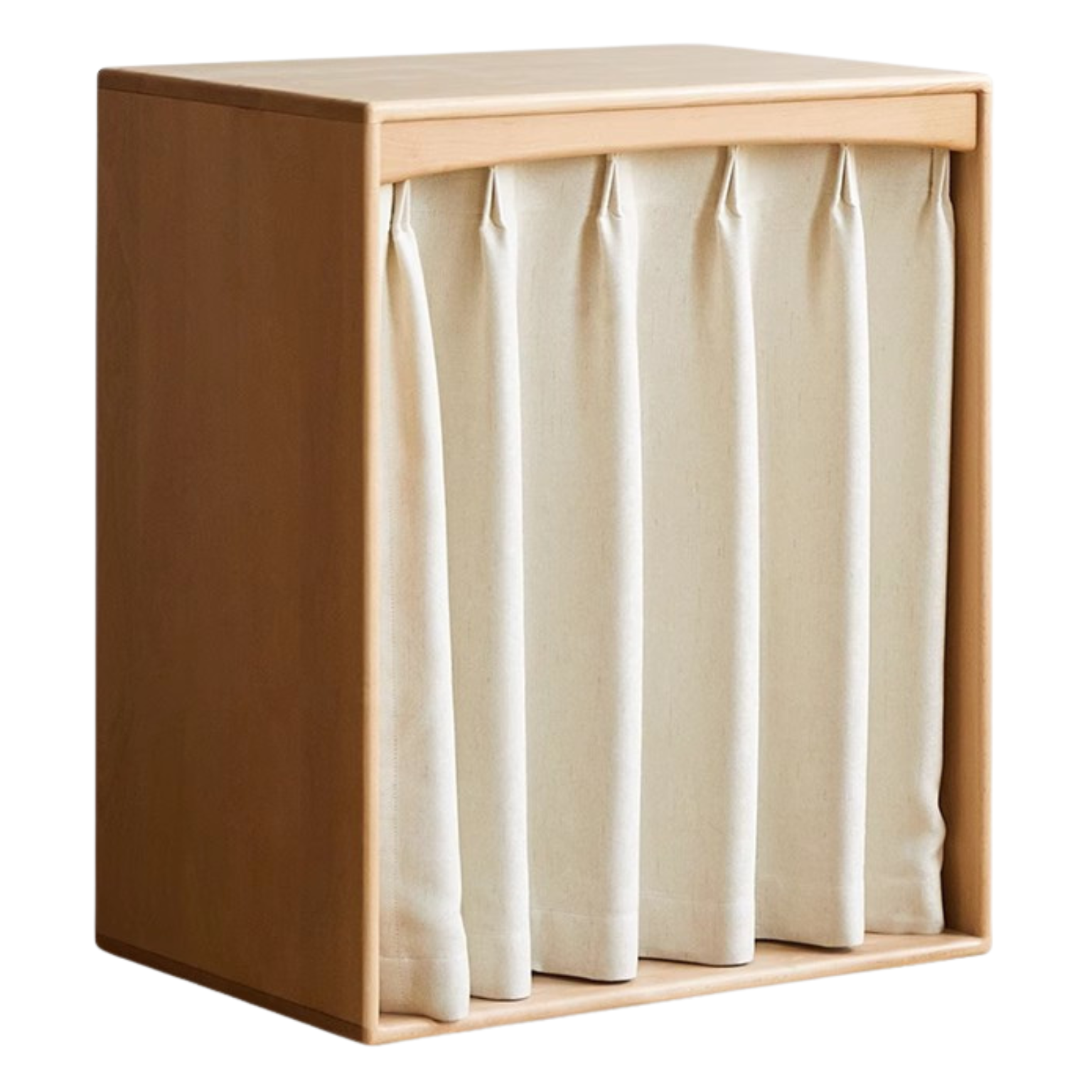 29.5x19.7x34.7 inch / 75x50x88 сm / Natural Wood Color / Beech Wardrobe -