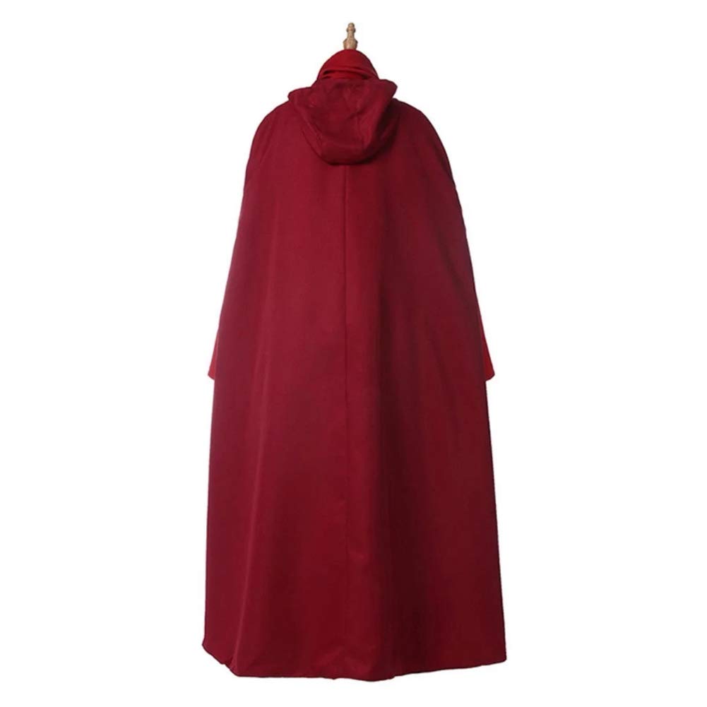 The Handmaid's Tale Offred Red Dress Costume - Women's TV Show Character Halloween Cosplay Outfit for Parties, Book Events & Feminist Protests