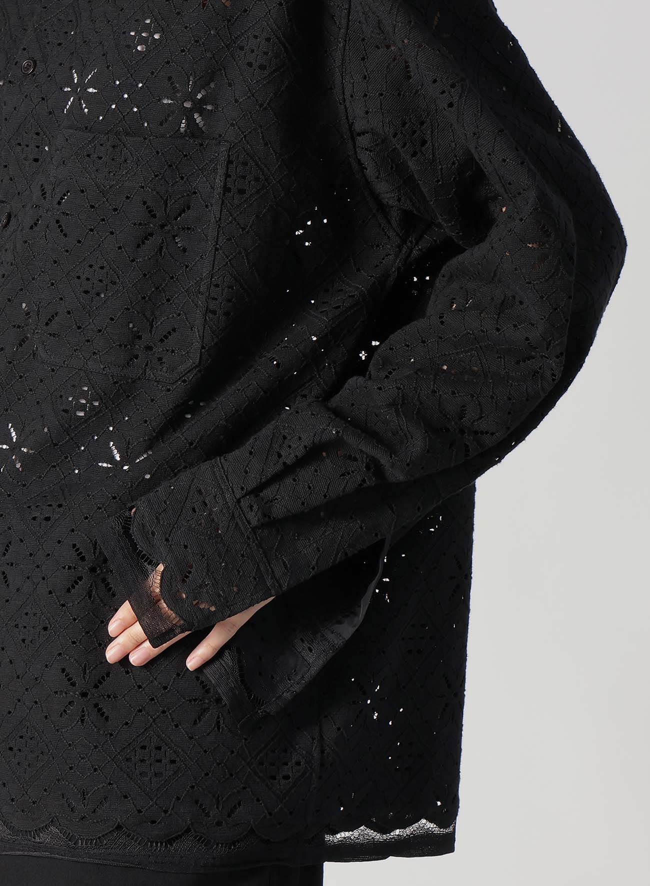 Stylish Cotton Lace Regular Shirt for Women - Breathable & Comfortable Blouse for Office, Date Night & Casual Outfits