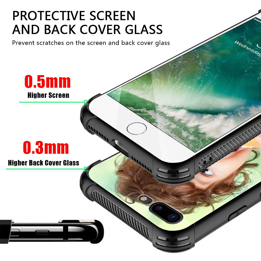 Custom Photo Case for Apple iPhone 7 Plus/8 Plus - 5.5