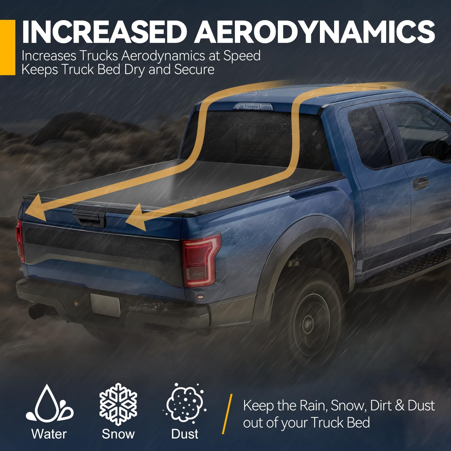 Auto Dynasty Soft Roll-up Truck Bed Tonneau Cover for 1999-2007 Chevy Silverado & GMC Sierra 1500/2500/3500/HD Classic - 6.5Ft Fleetside/Styleside Bed (No Rail System) - Matte Black - Weatherproof Protection for Cargo & Outdoor Gear