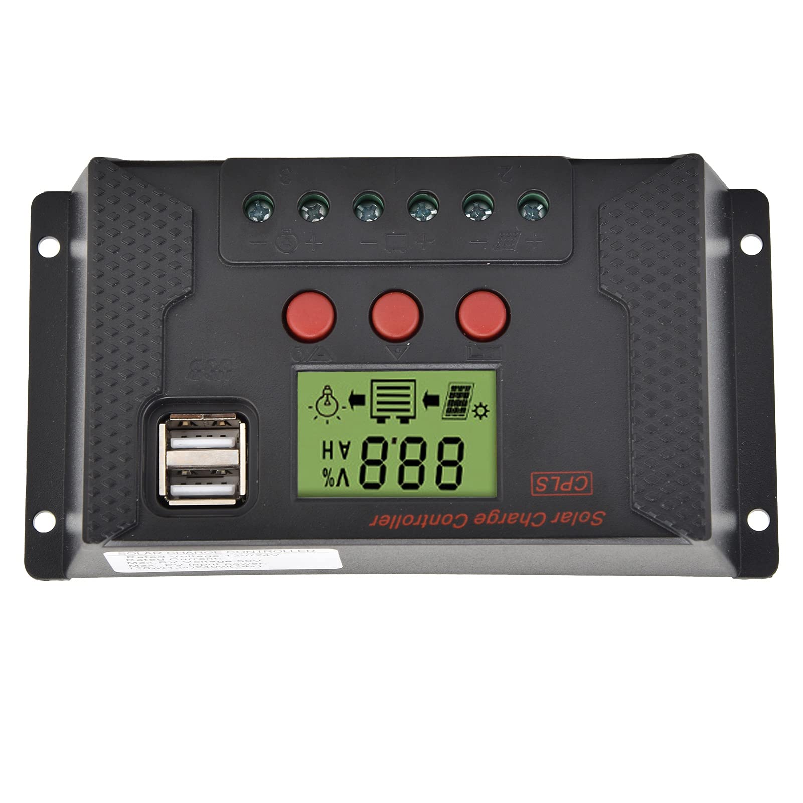 40A Solar Charge Controller - Efficient Outdoor Solar Panel Regulator for Camping & RV